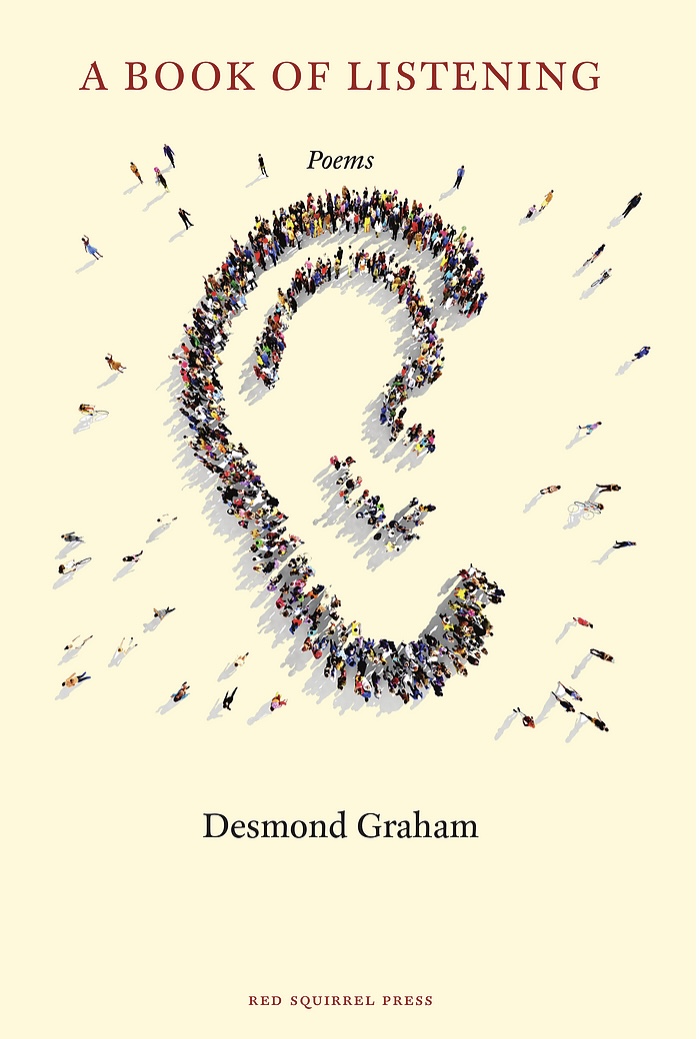 poetry book cover A Book of Listening by Desmond Graham